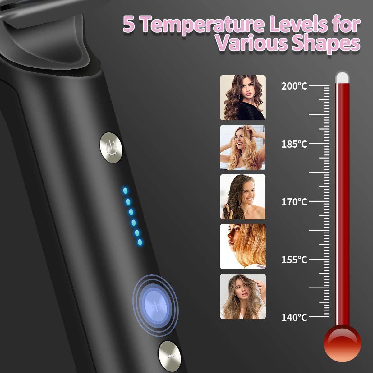 Lively® Soins & Accessoires cheveux Noir Brosse lissante ionique | Lively®